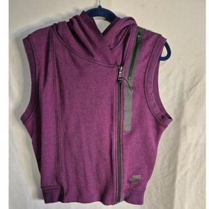 Nike Deep Purple Hooded Vest